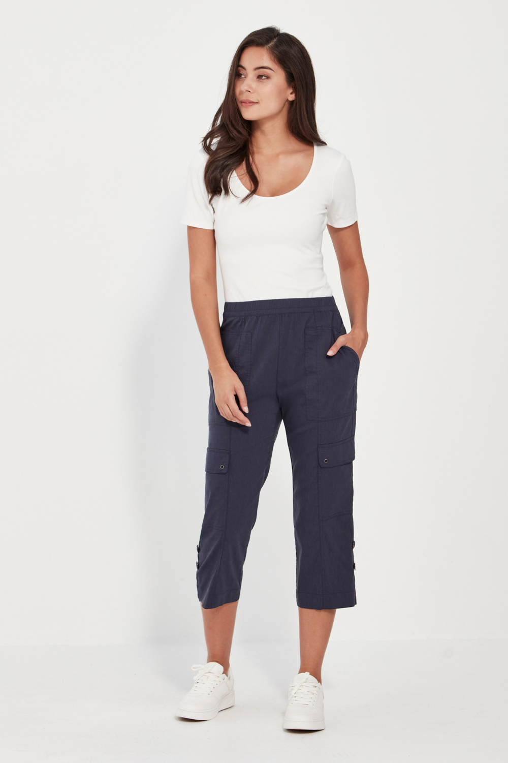 Verge Acrobat Cargo Short | Denim Marle