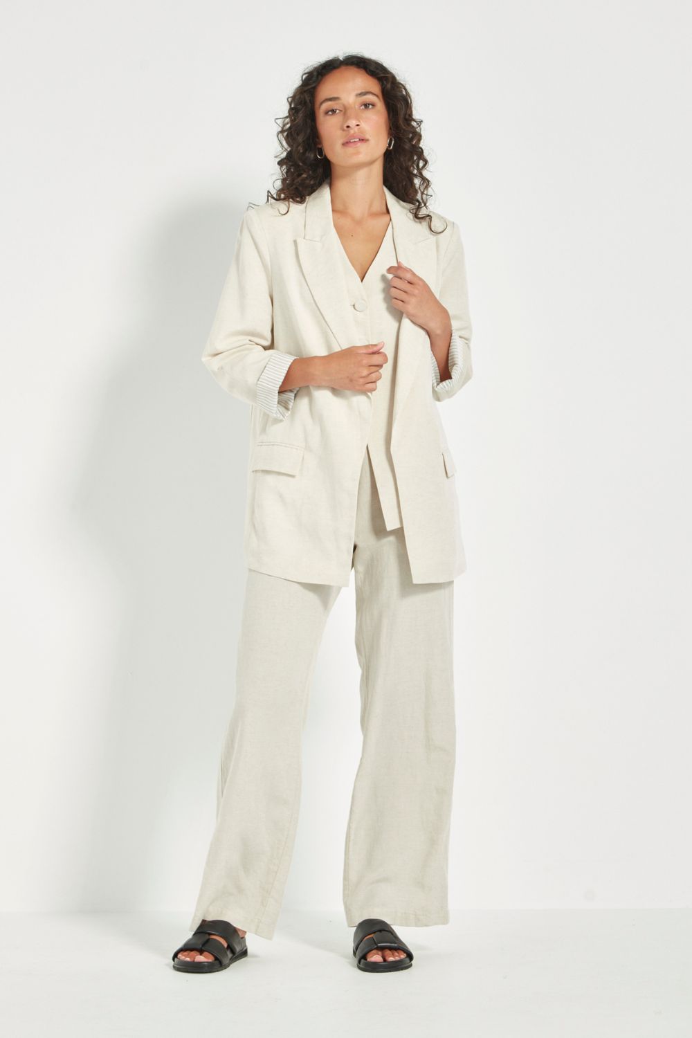 Yara Blazer | Cashew