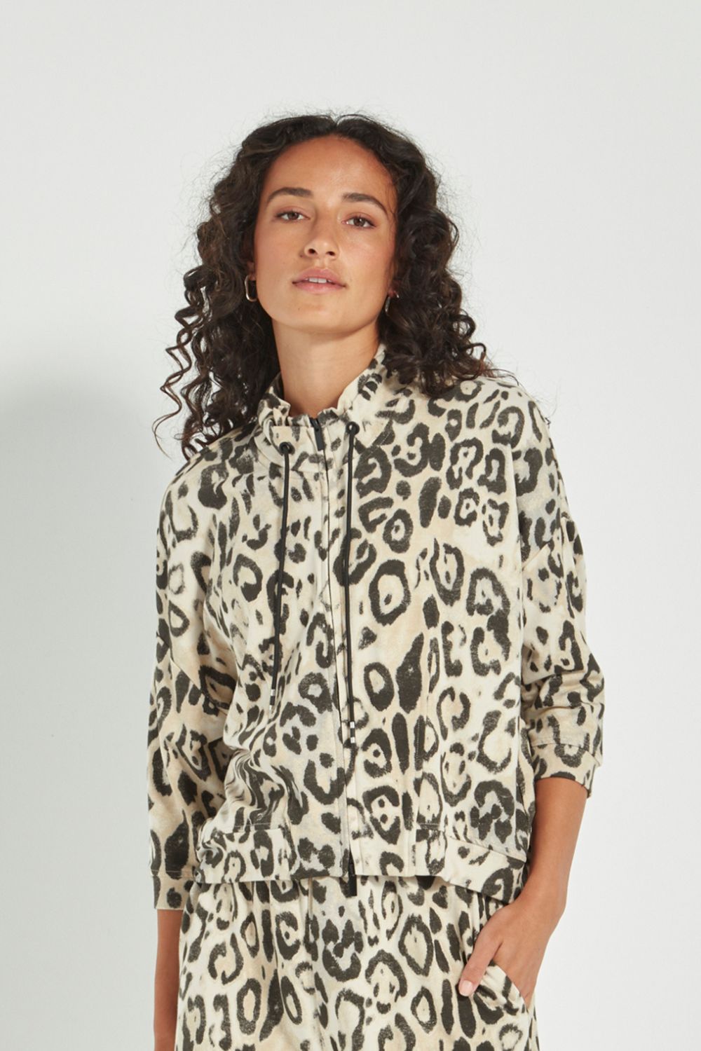 Suave Jacket | Animal Print