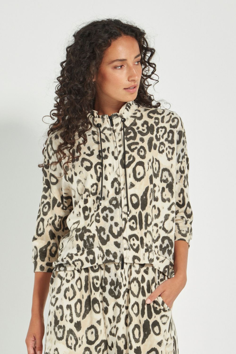 Suave Jacket | Animal Print