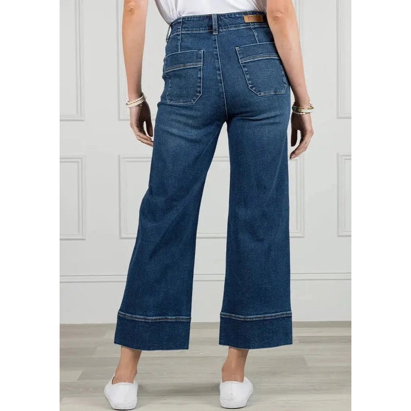 Wanda Denim Pant | Indigo-Zjoosh-Shop 12 Bendigo