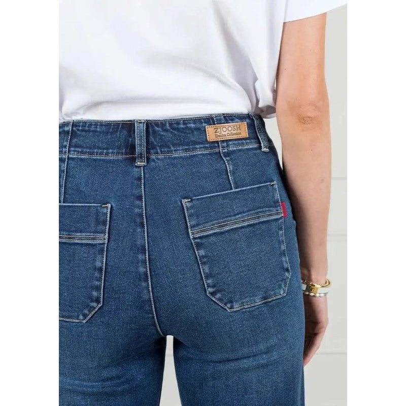 Wanda Denim Pant | Indigo-Zjoosh-Shop 12 Bendigo