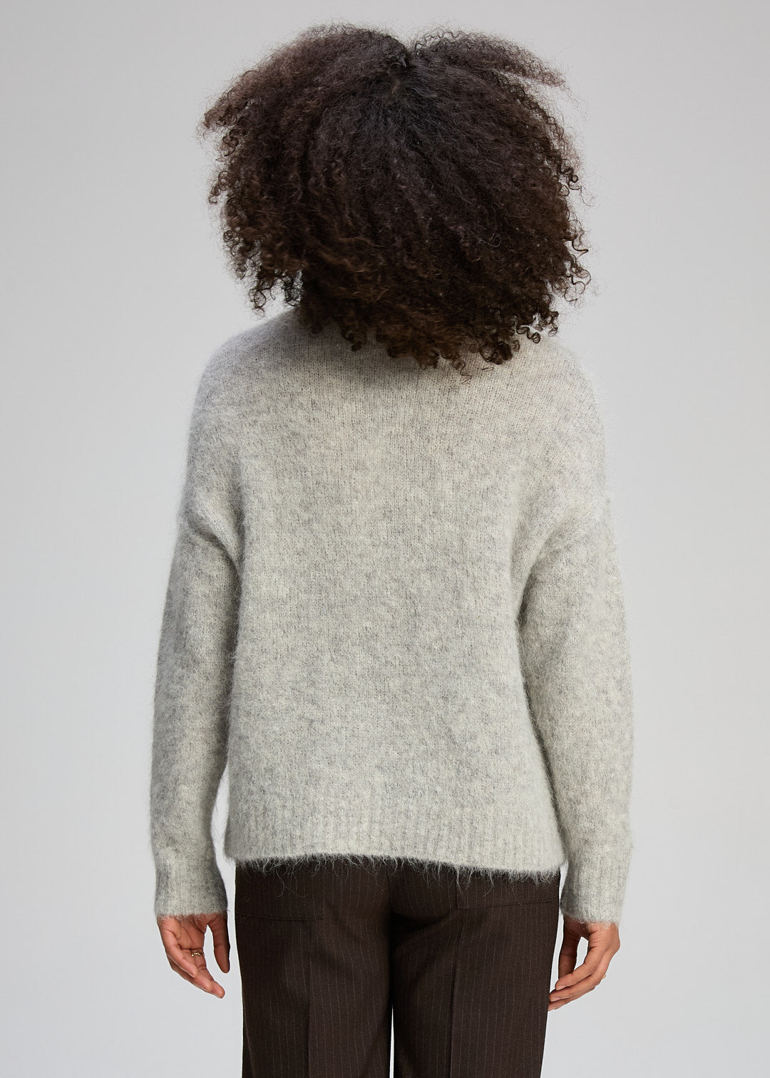 Alpaca Jumper | Marl Grey