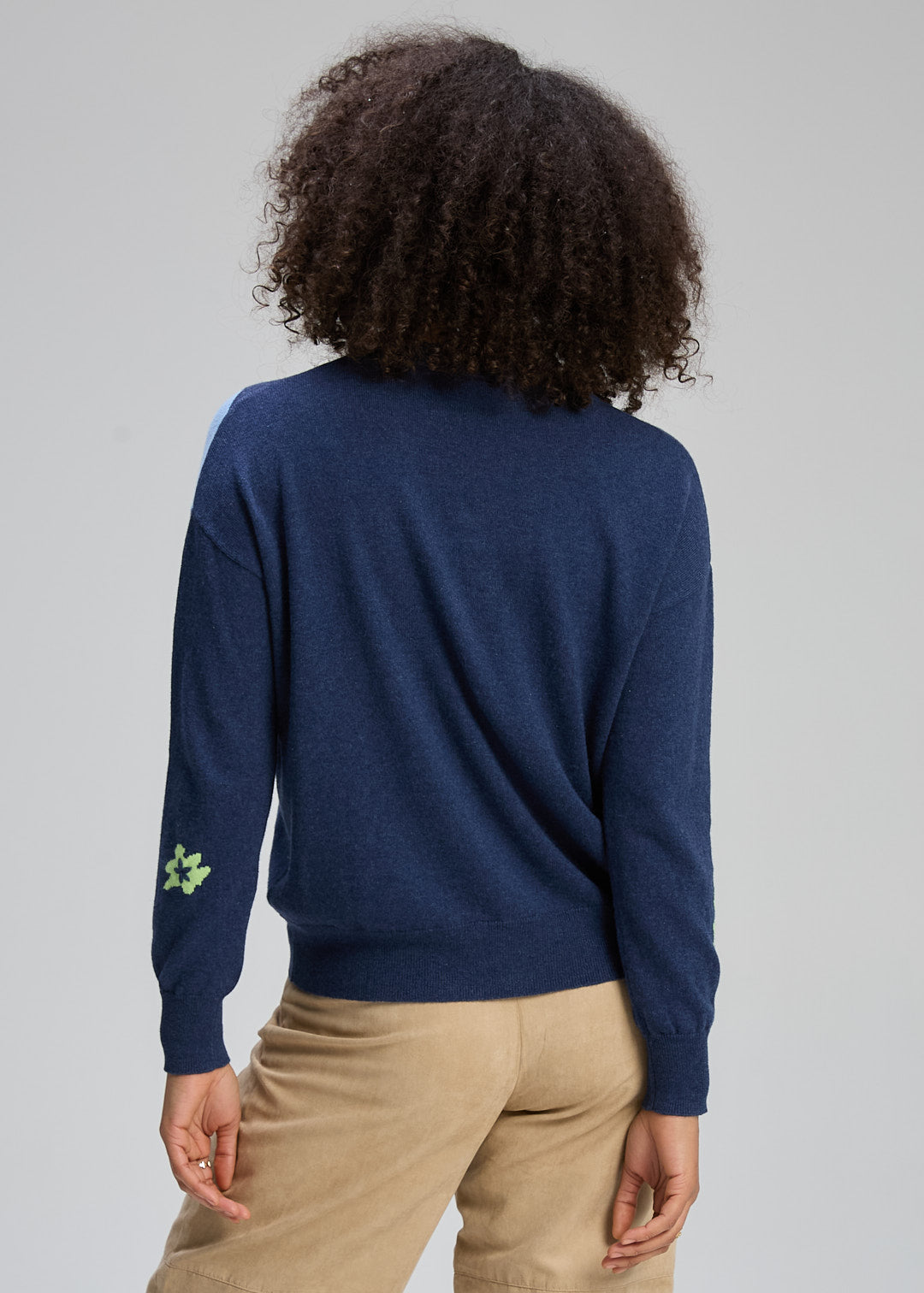 Petal Play Cardi | Denim