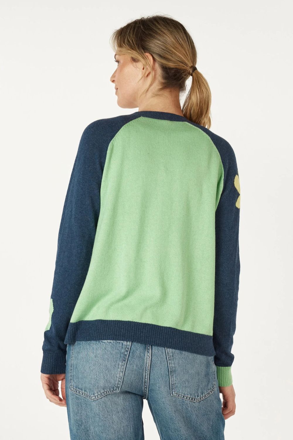 Happy Cardi | Denim