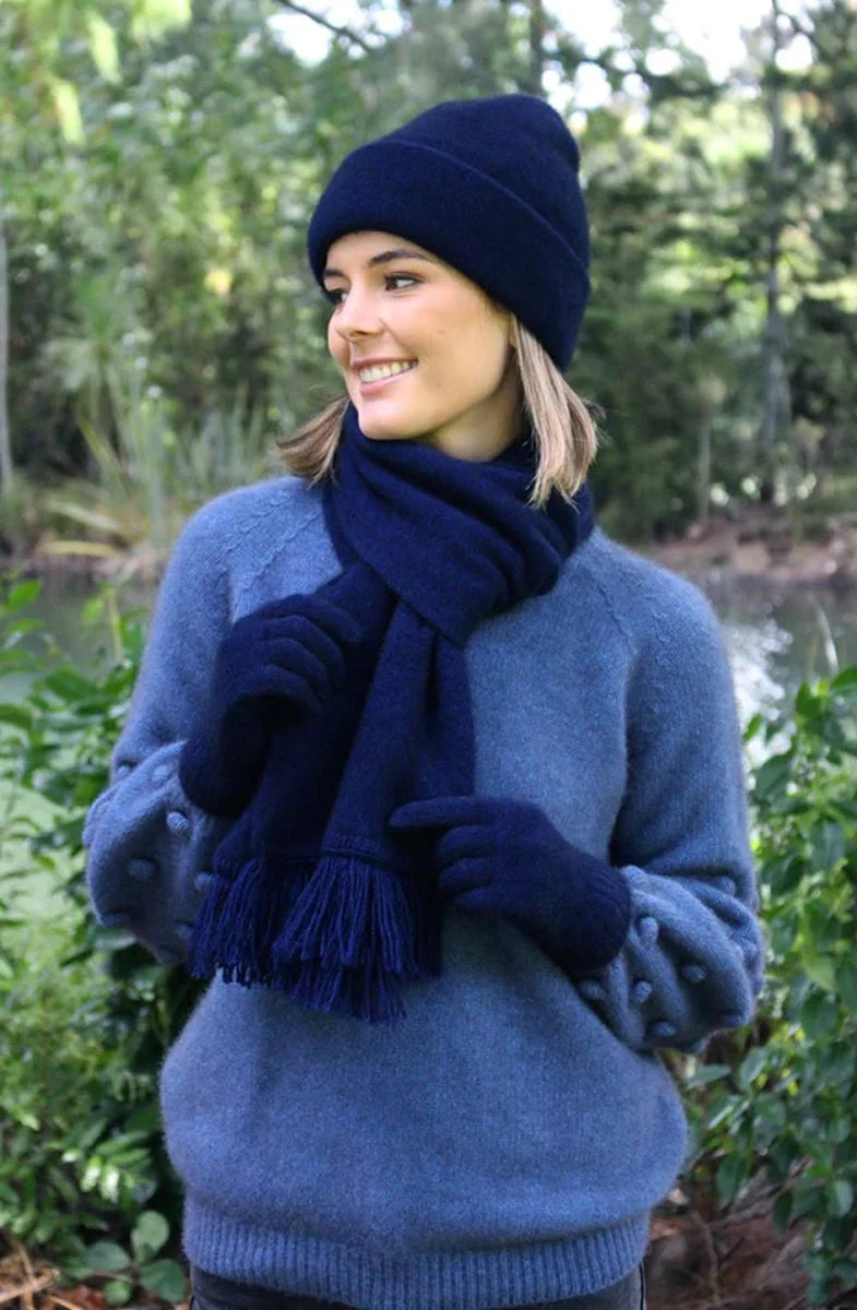 Possum Beanie | Midnight Blue