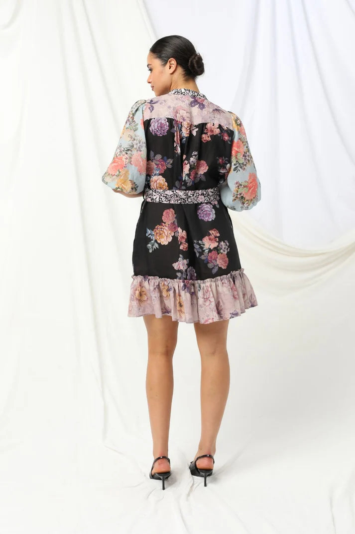 Sasha Mini Dress | Black Rose