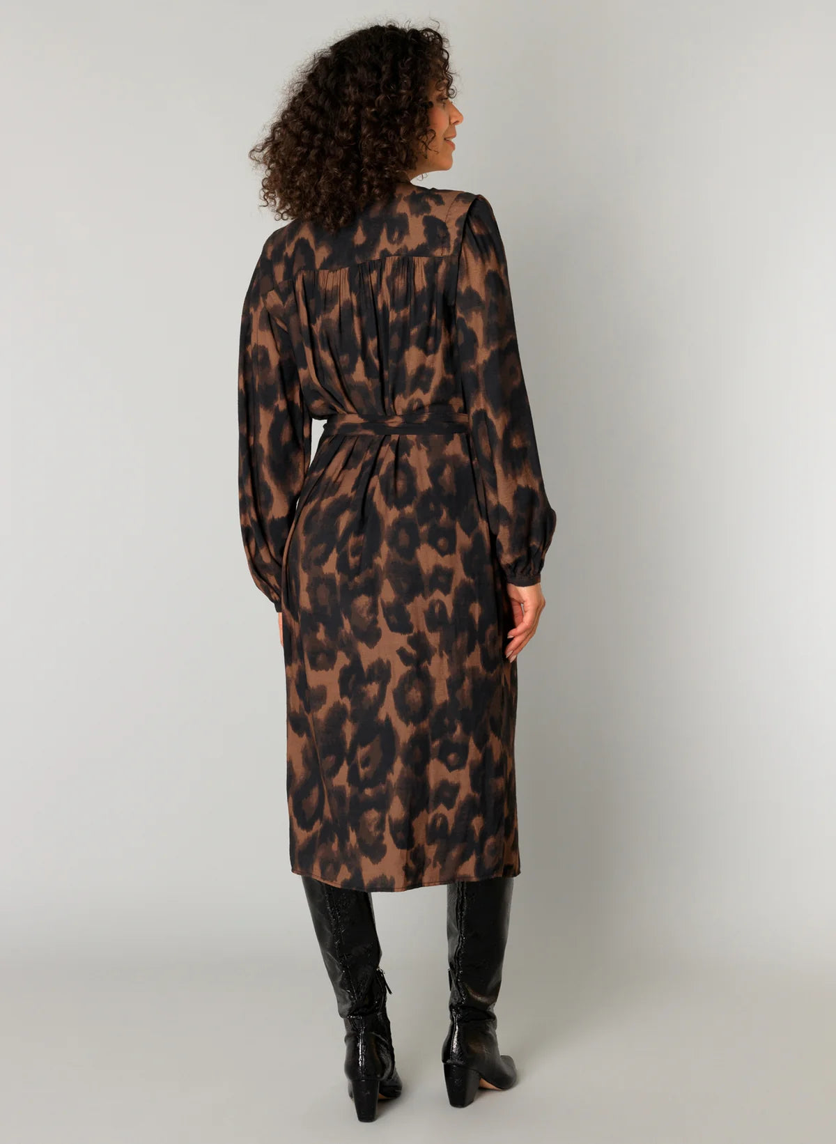 Charlene Dress | Warm Taupe