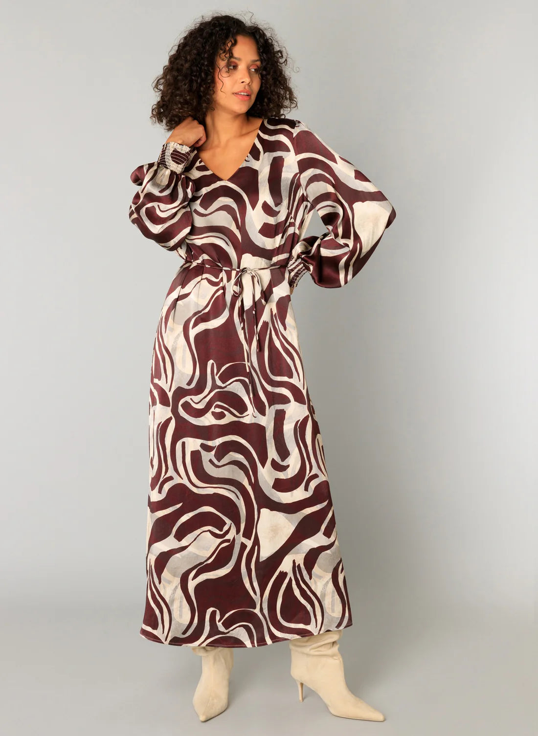 Christane Dress | Merlot