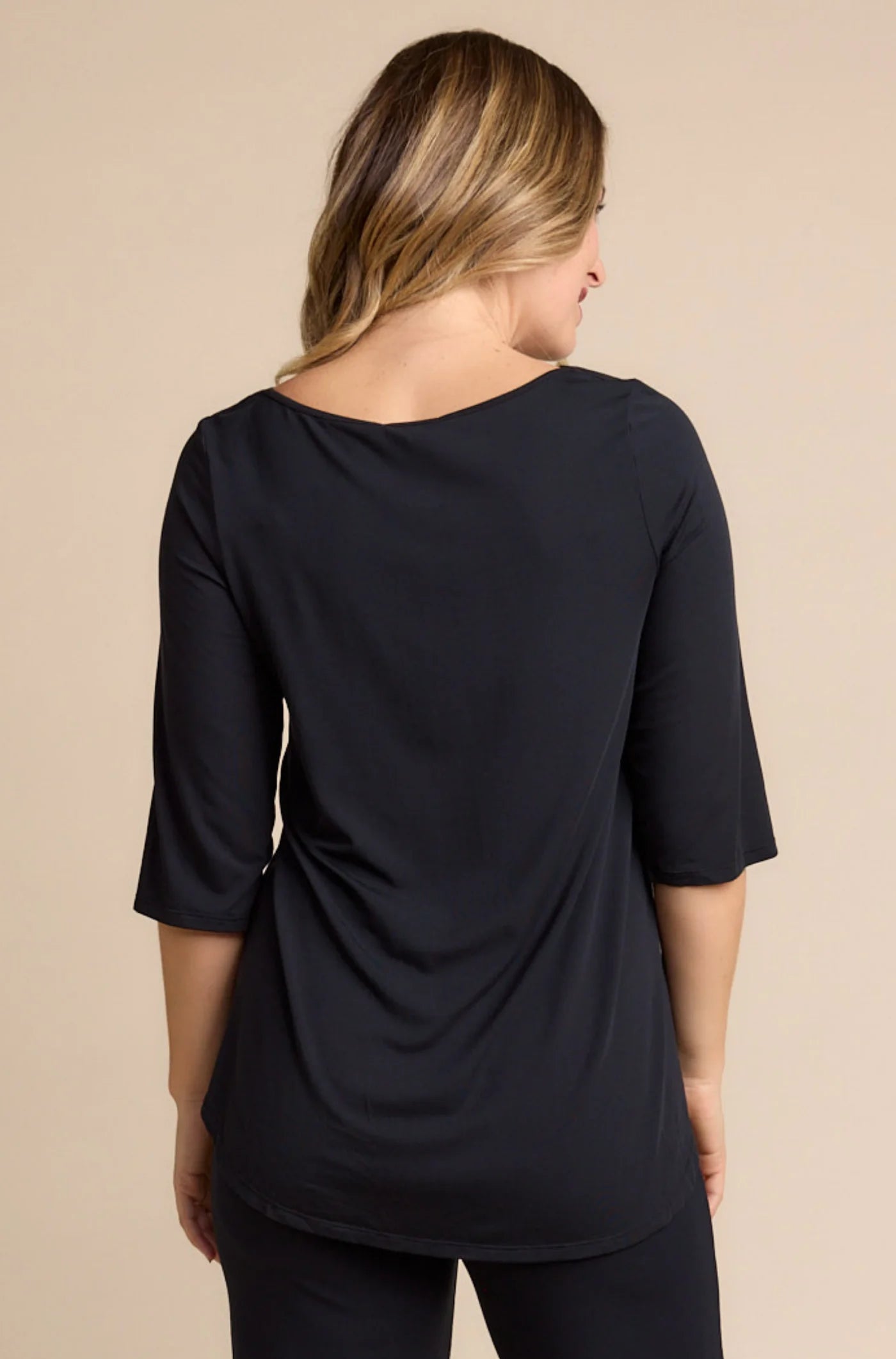 Tilly 3/4 Sleeve | Black