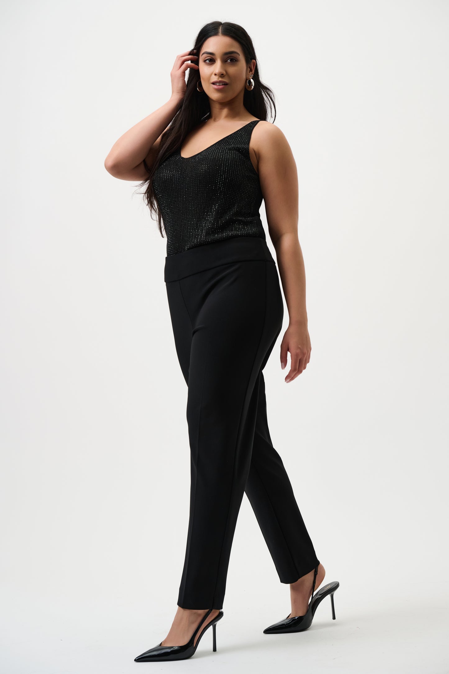 Classic Tailored Slim Pant | Black