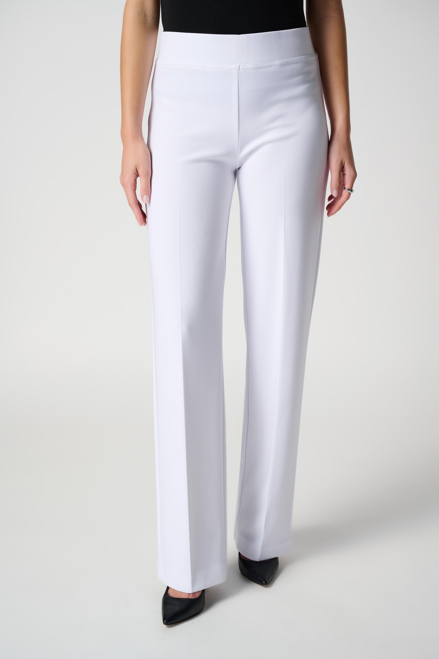 Classic Wide Leg Pant | White