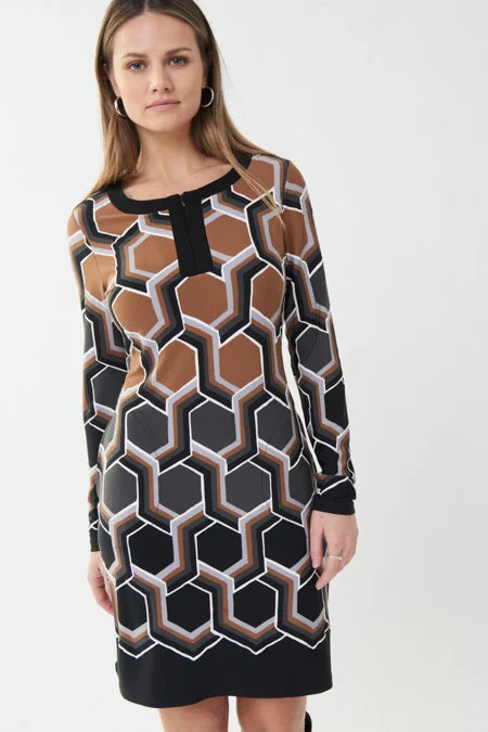 Long Sleeve Dress | Multi