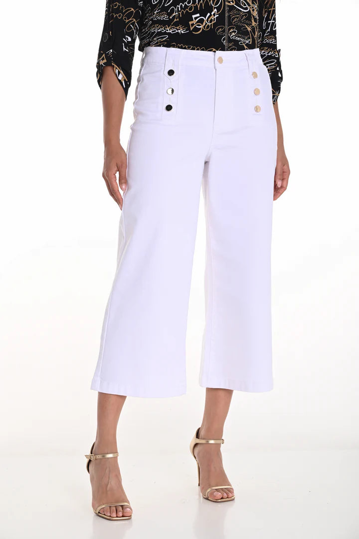Wide Leg Jeans | Off White