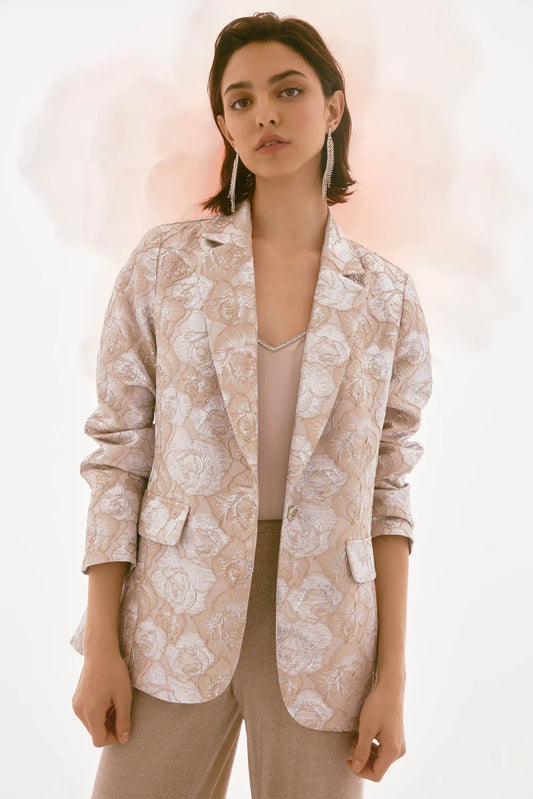 Grandeur  Brocade  | Champagne