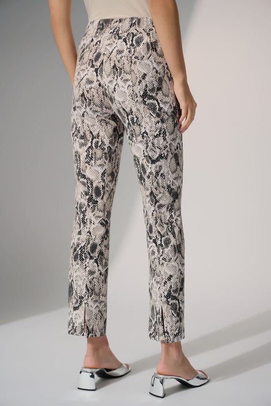 Silky Knit Python Print Pant