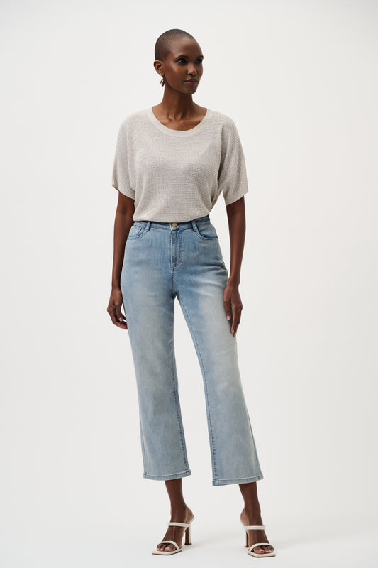 Margot Classic Straight Leg Jeans | Light Blue Denim