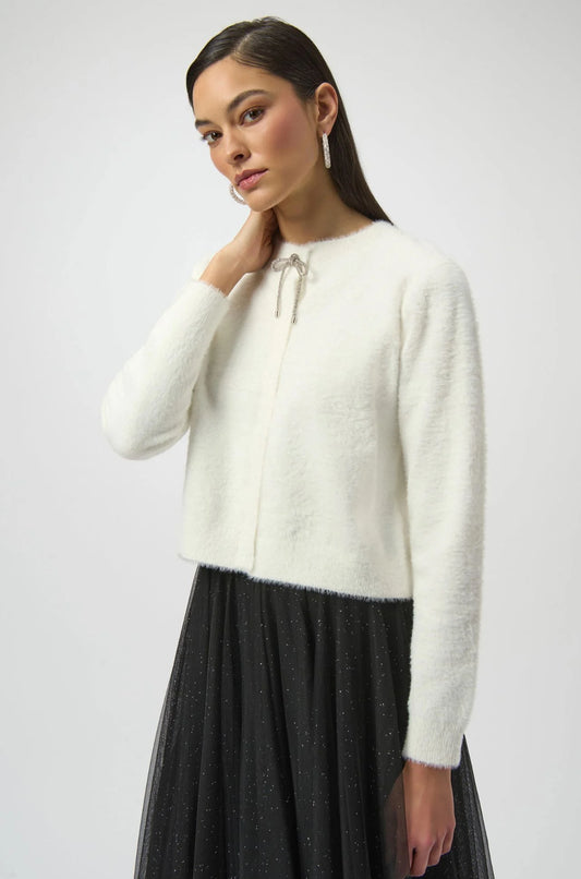 Feather Yarn Cardigan
