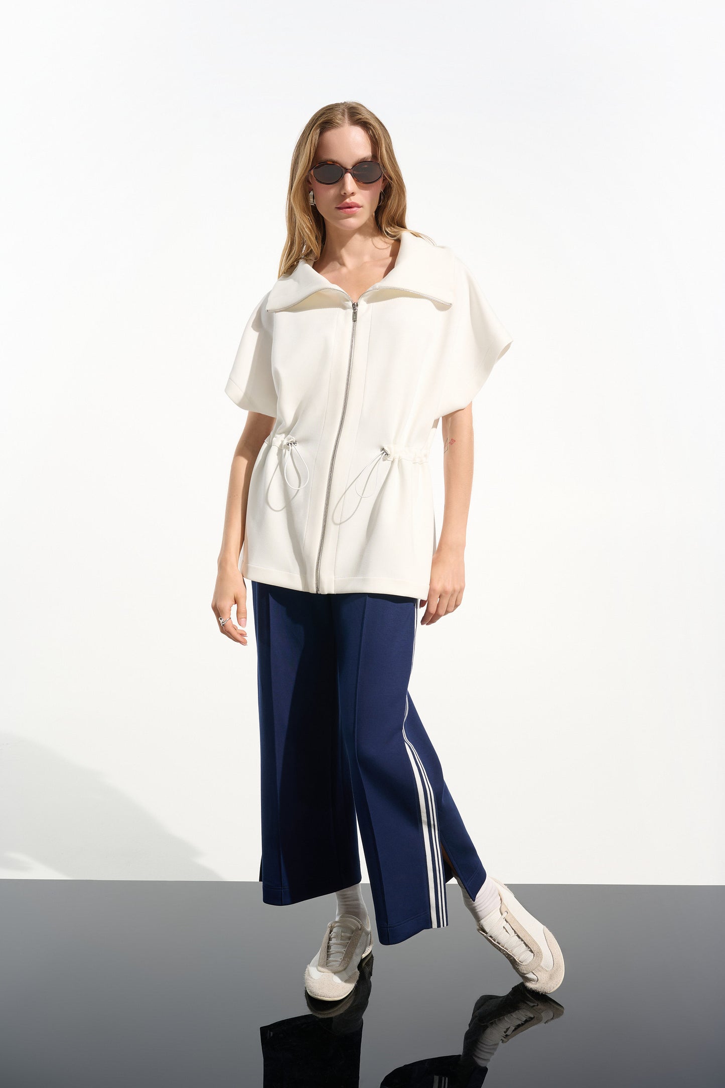 Scuba Boxy Drawstring Jacket | Off White
