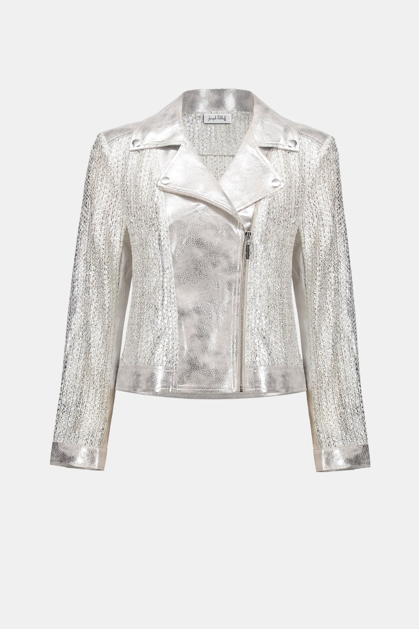 Faux Suede Foiled Jacket