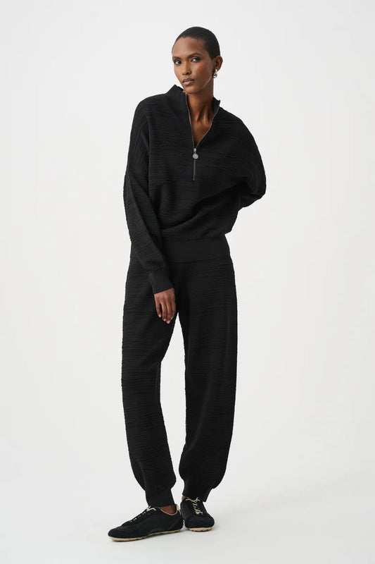 Pull On Jogger Knit Pant  |  Black