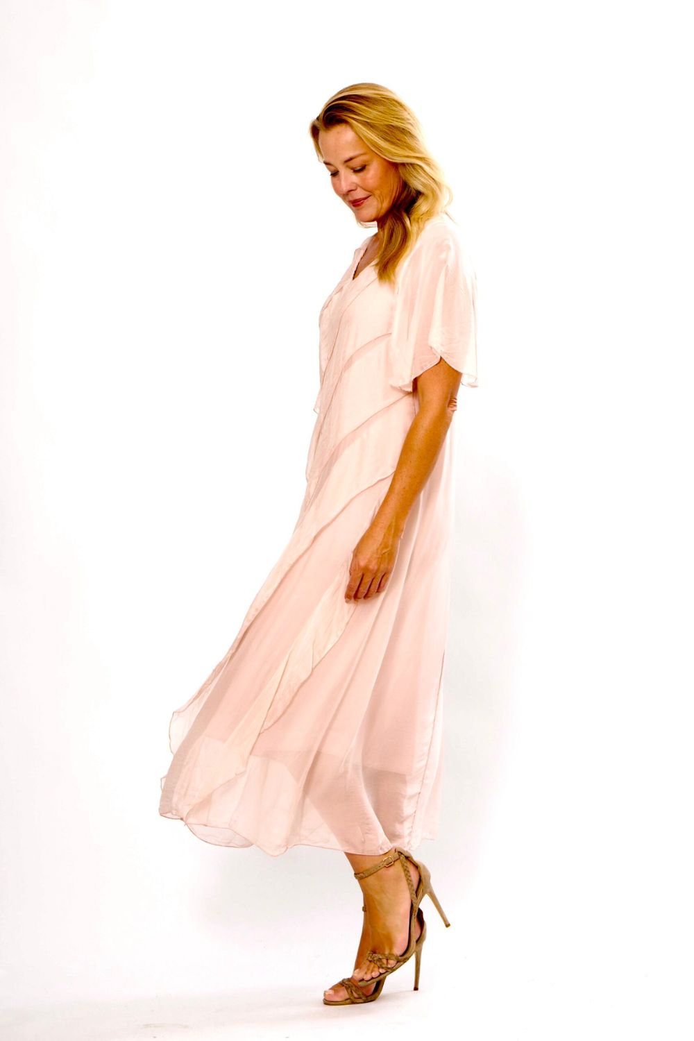 Frilled Dress | Pink