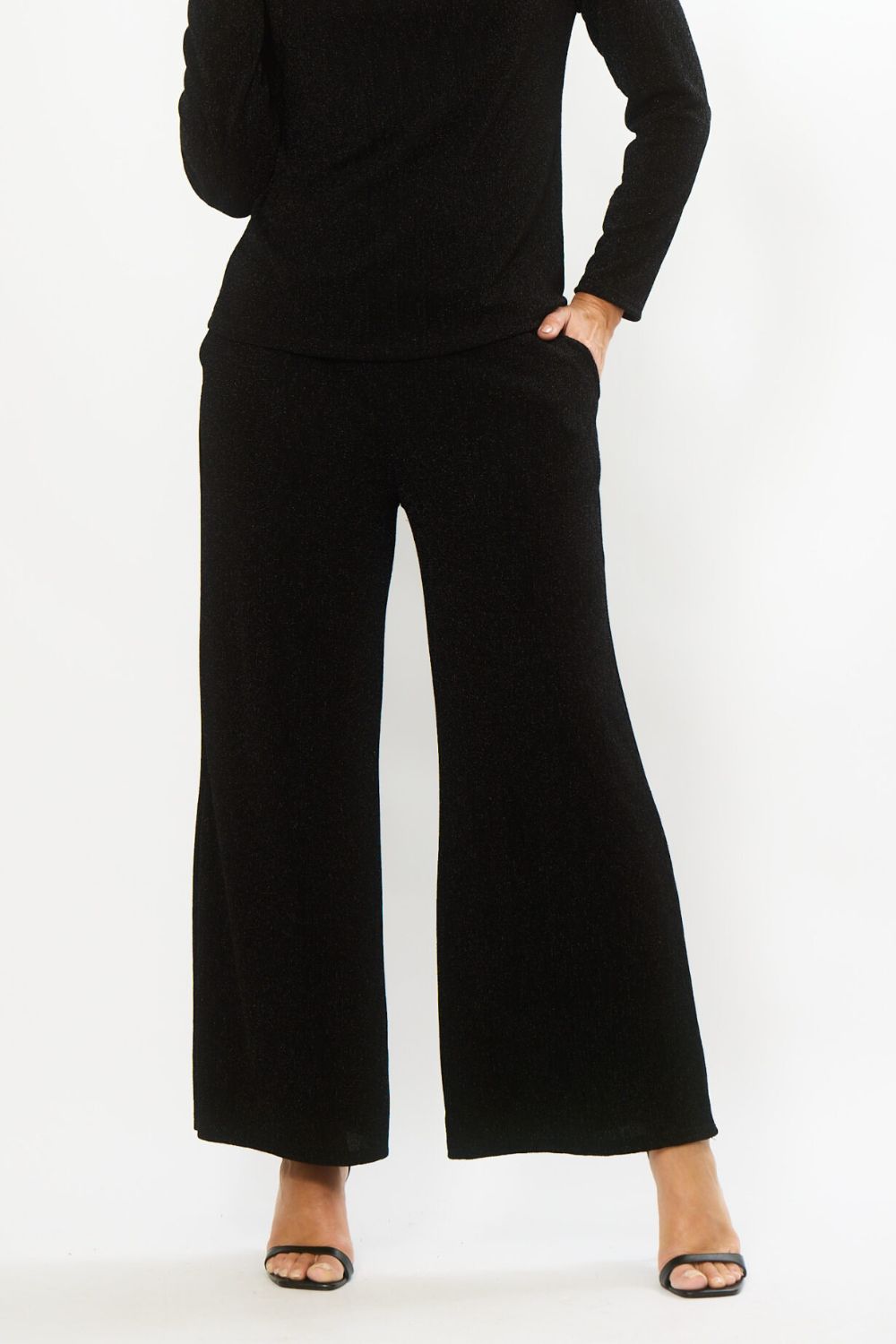 Evening Luxe Pants | Black