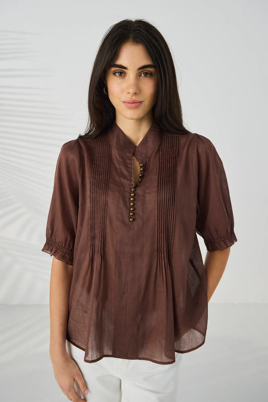 Pier Shirt | Chocolate