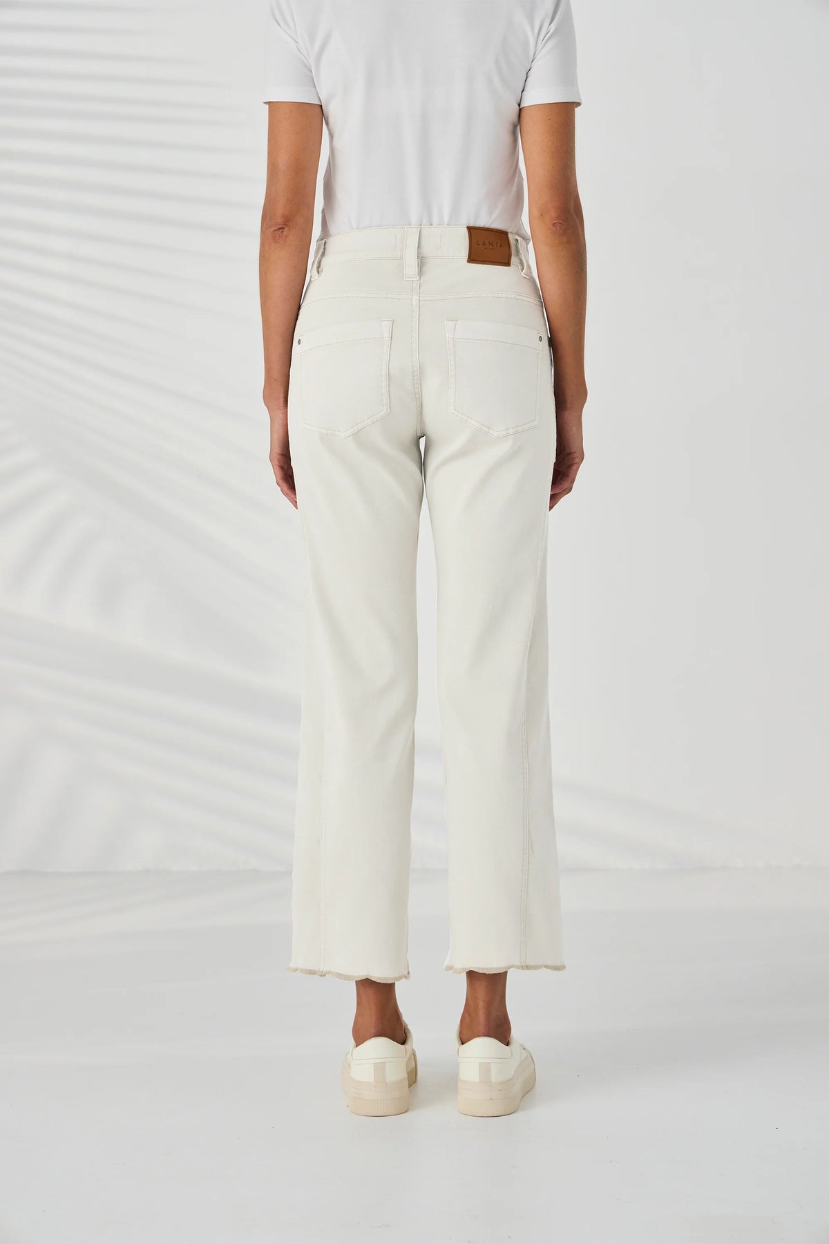 Scallop Jean | Ivory