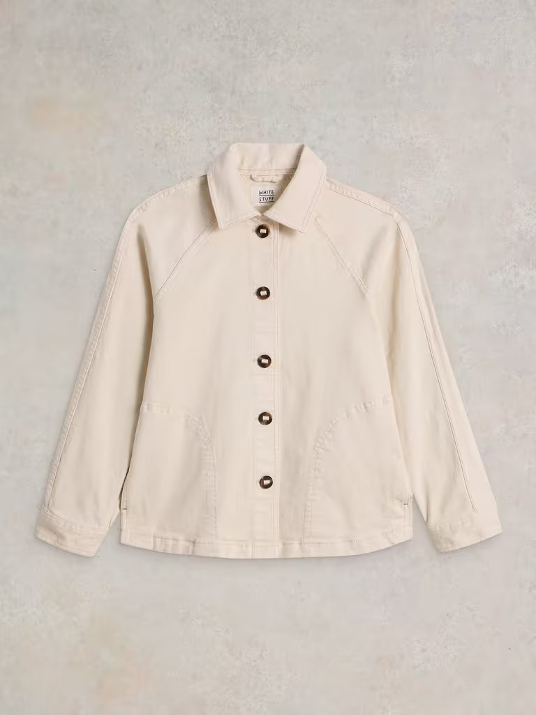 Eden Denim Jacket | Light Natural