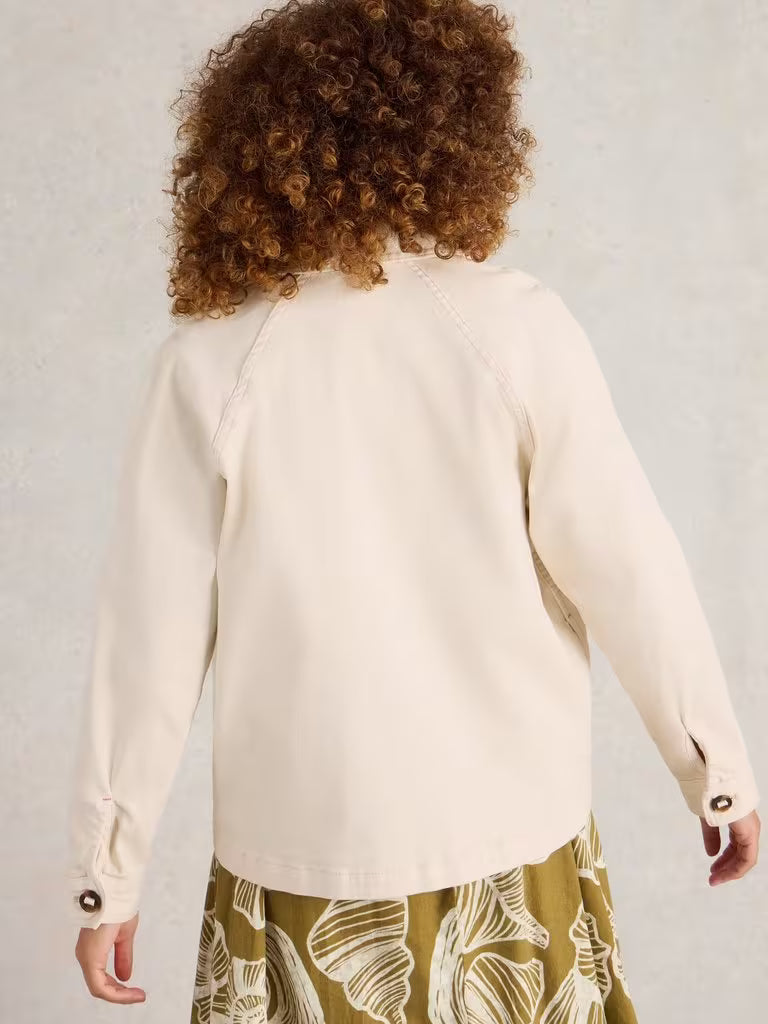 Eden Denim Jacket | Light Natural