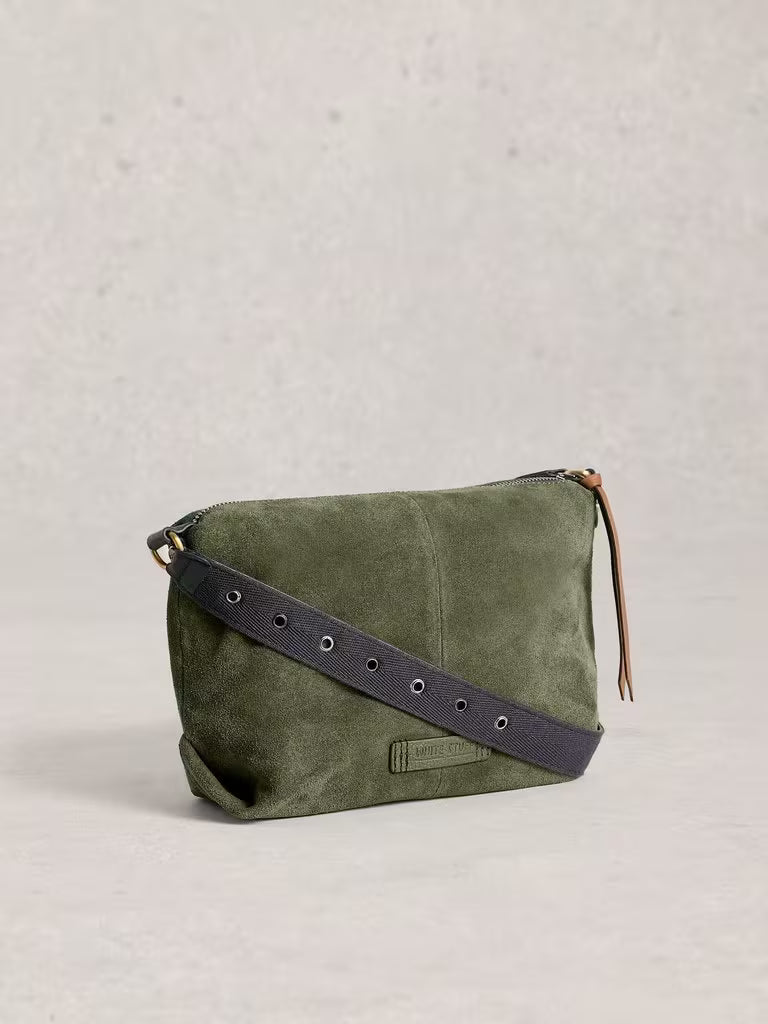 Hollie Crossbody Bag | Khaki Green