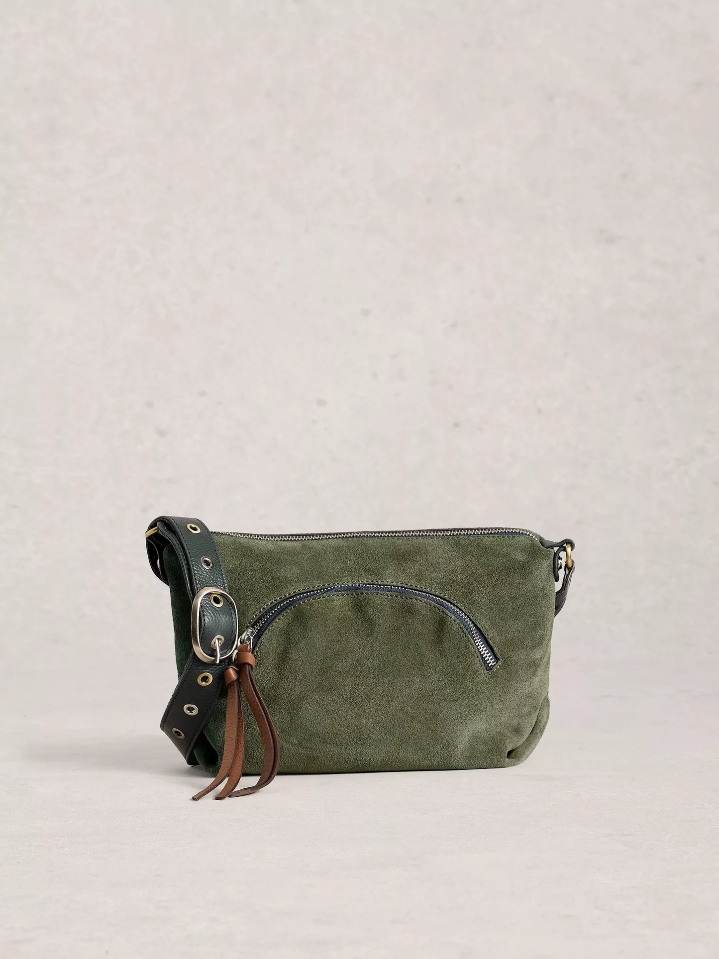 Hollie Crossbody Bag | Khaki Green