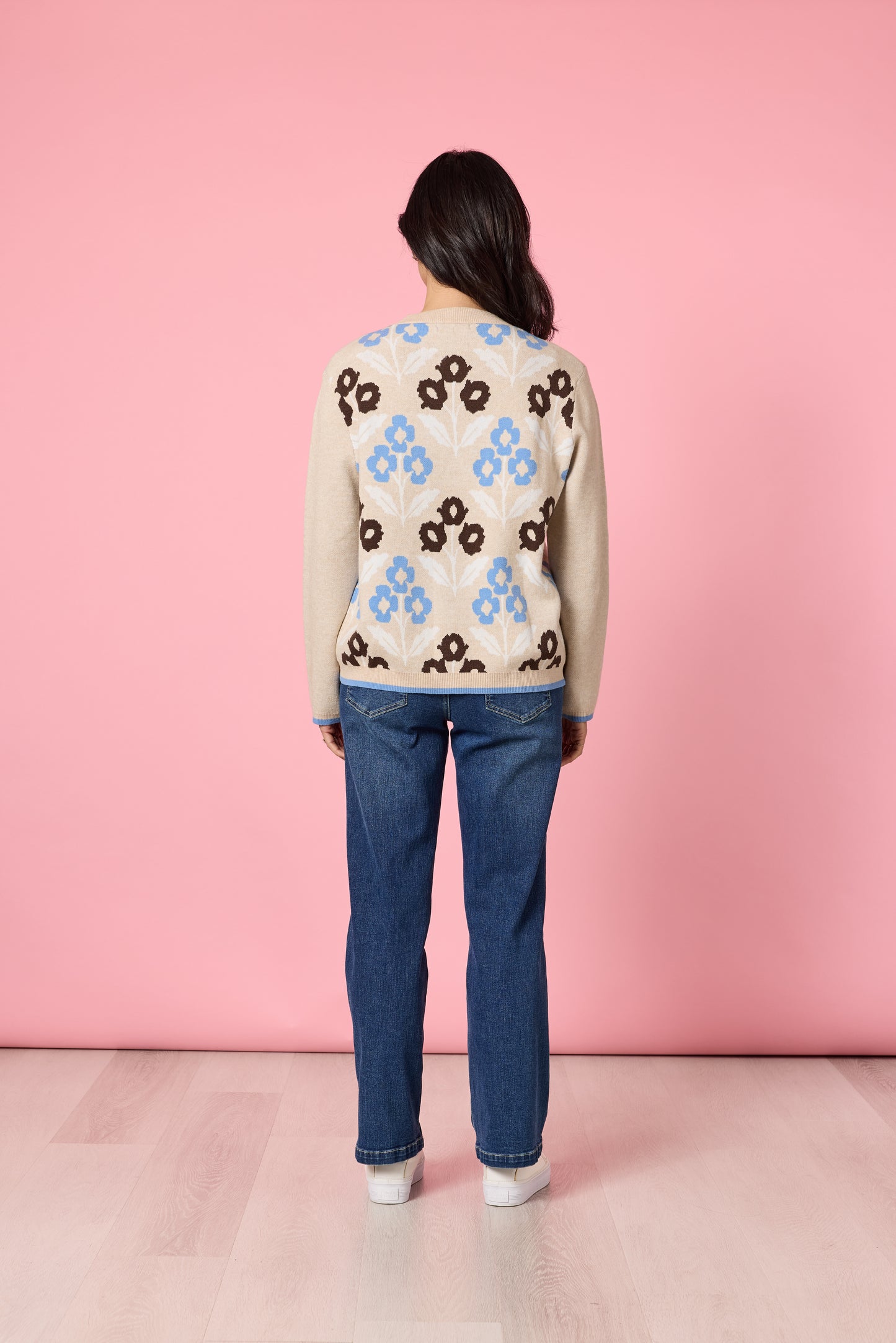 Vermont Knit Jumper |  Natural Multi