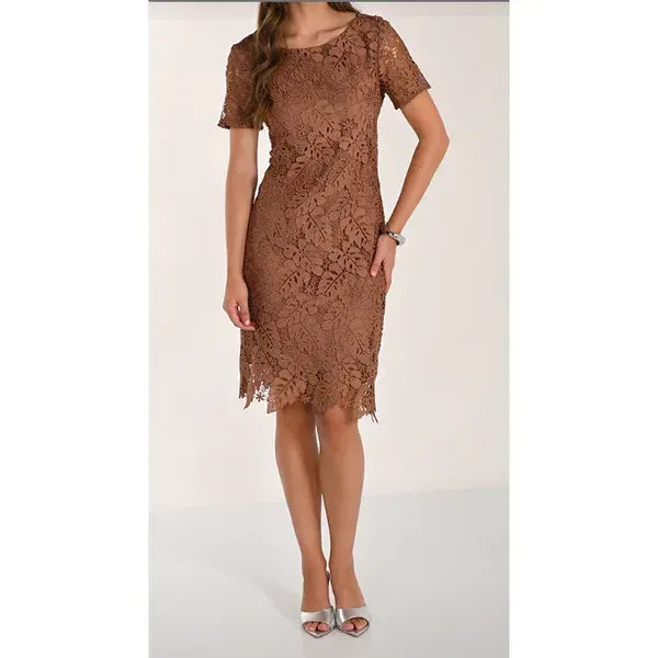 Lace Dress | Coffee