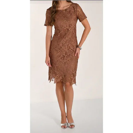 Lace Dress | Coffee