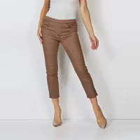 Stretch Pull-On 7/8 Jean | Mocha