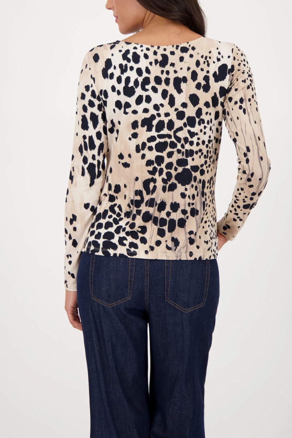 Leopard Long Sleeve Top | Leopard