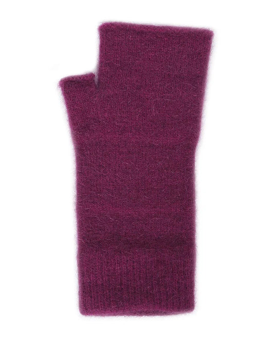 Fingerless Gloves | Berry
