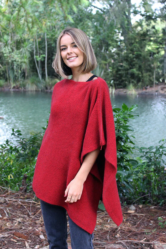 Zippered Wrap | Red