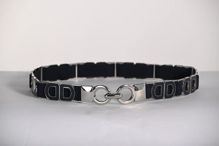 Navy /Silver Belt
