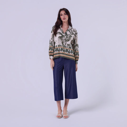 Print Top | Army Green