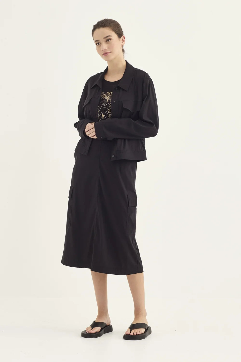 Acrobat Porter Skirt | Black