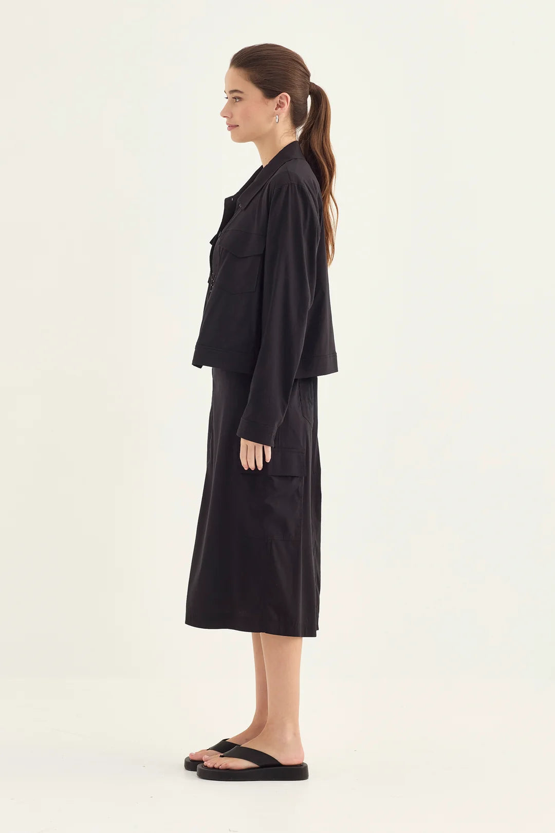 Acrobat Porter Skirt | Black