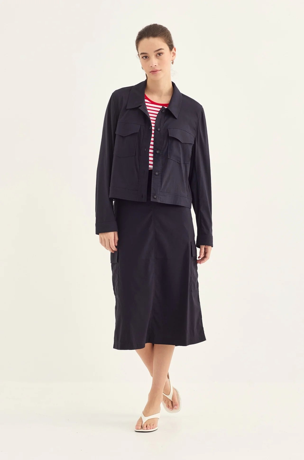 Acrobat Porter Skirt | French Ink