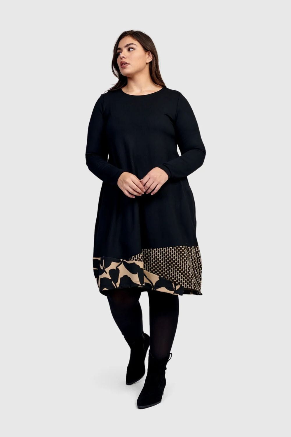 Nora Relaxed Dress | Black