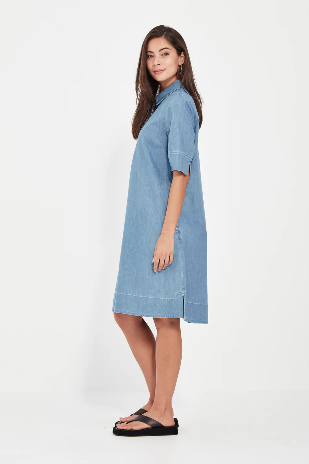 Alex Dress | Denim