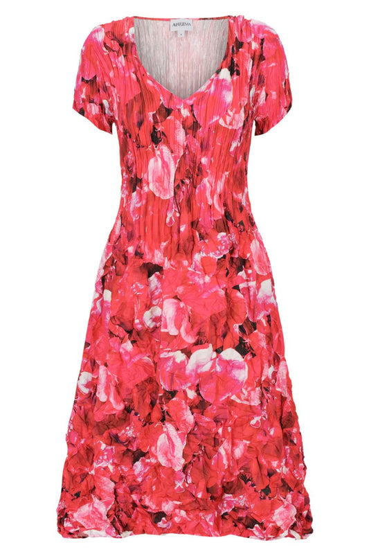 Short Sleeve Smash Pocket Dress | Peachy Pea