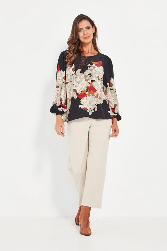 Bouquet Top | Print