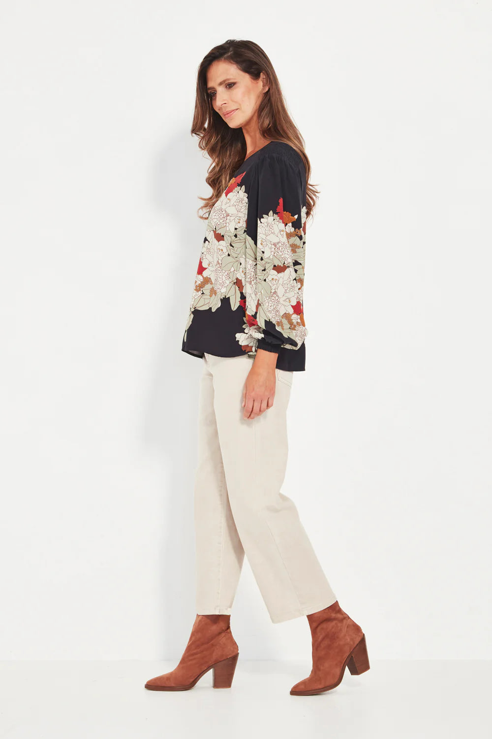 Bouquet Top | Print